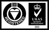 BSI ISO9000 accreditation