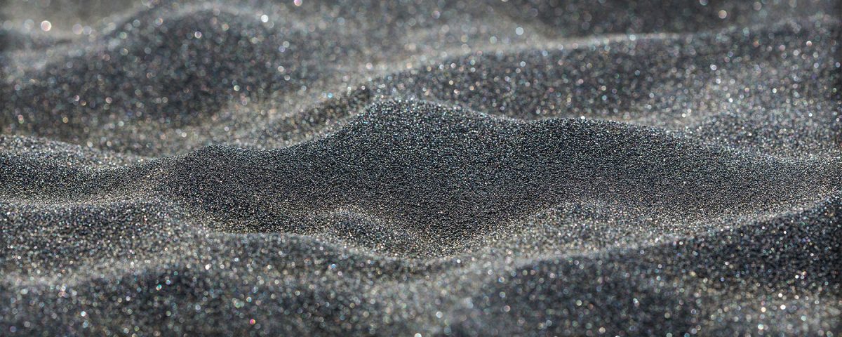 Close up of sand particles to illustrate the concept of discrete element modelling as an engineering service