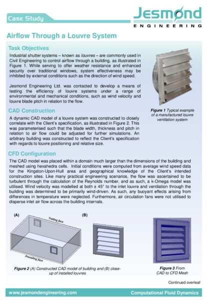 Louvre Through-Flow Case Study | Jesmond Engineering