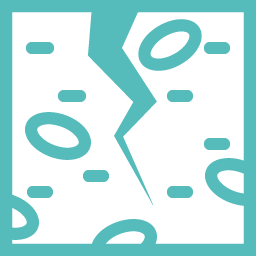 Icon to represent fatigue and damage tolerance